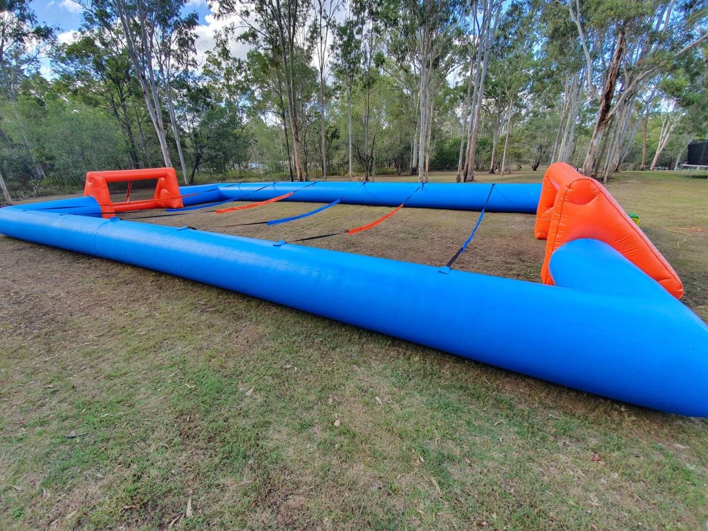Asu Inflatable Field SOCCER FIELD (INFLATABLE) - Aussie Inflatables